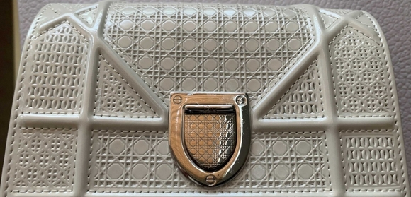 Vintage Dior Micro Cannage Diorama Baby Pouch - Picture 2 of 10